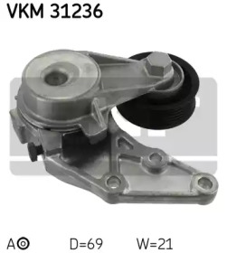 Поликлиновойремень / комплект SKF для VW MULTIVAN V (7HM, 7HN, 7HF, 7EF, 7EM, 7EN) 3.2 V6